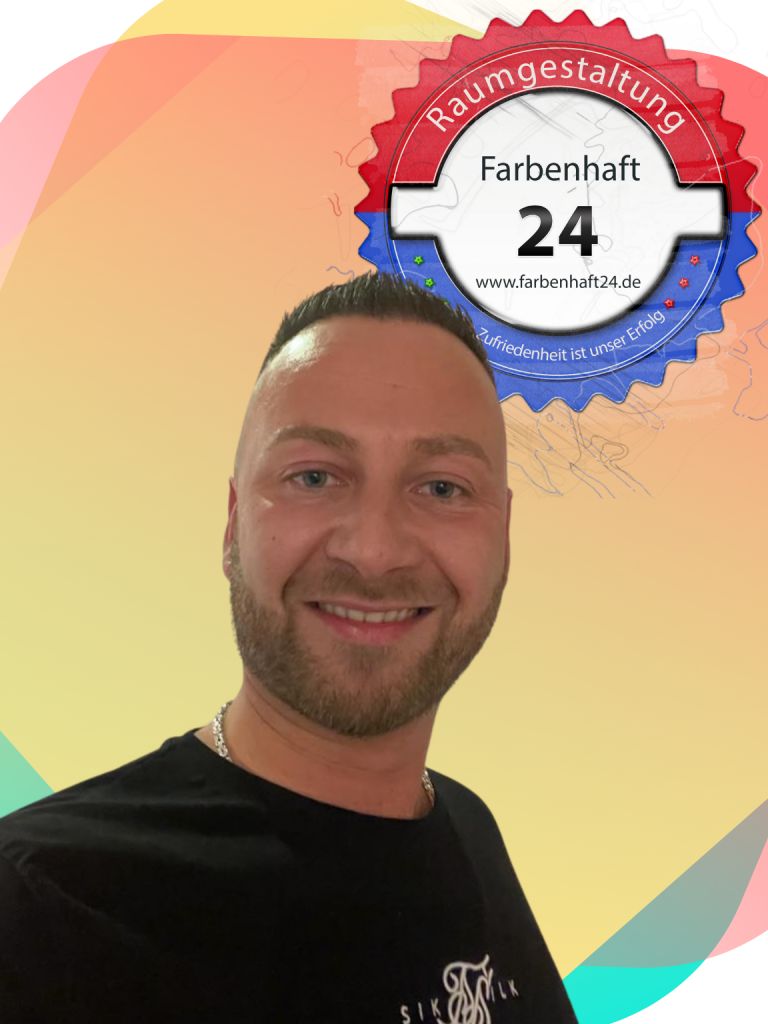 Tobias Knopczyk, Inhaber von Farbenhaft24 Raumgestaltung.